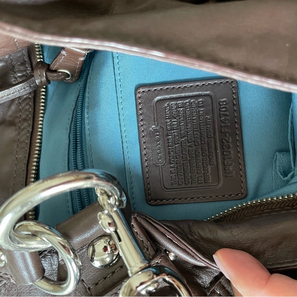 Coach leather bag - Picture 7 of 12